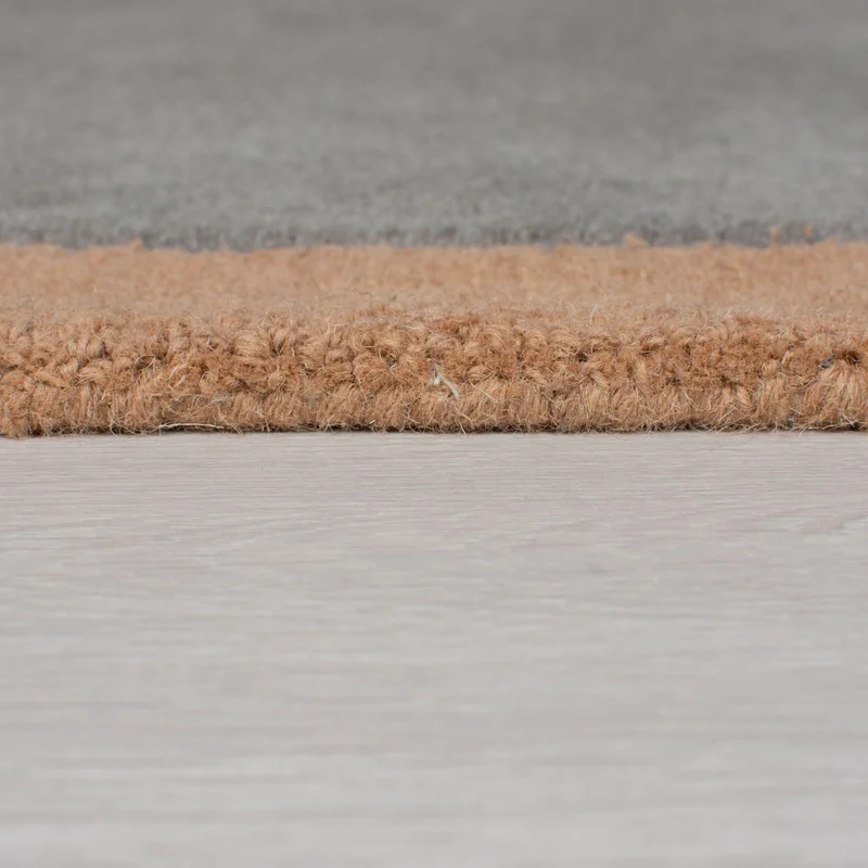 Wollteppich Farbblock-Design · handgeschnitzt · 7 mm Flor
