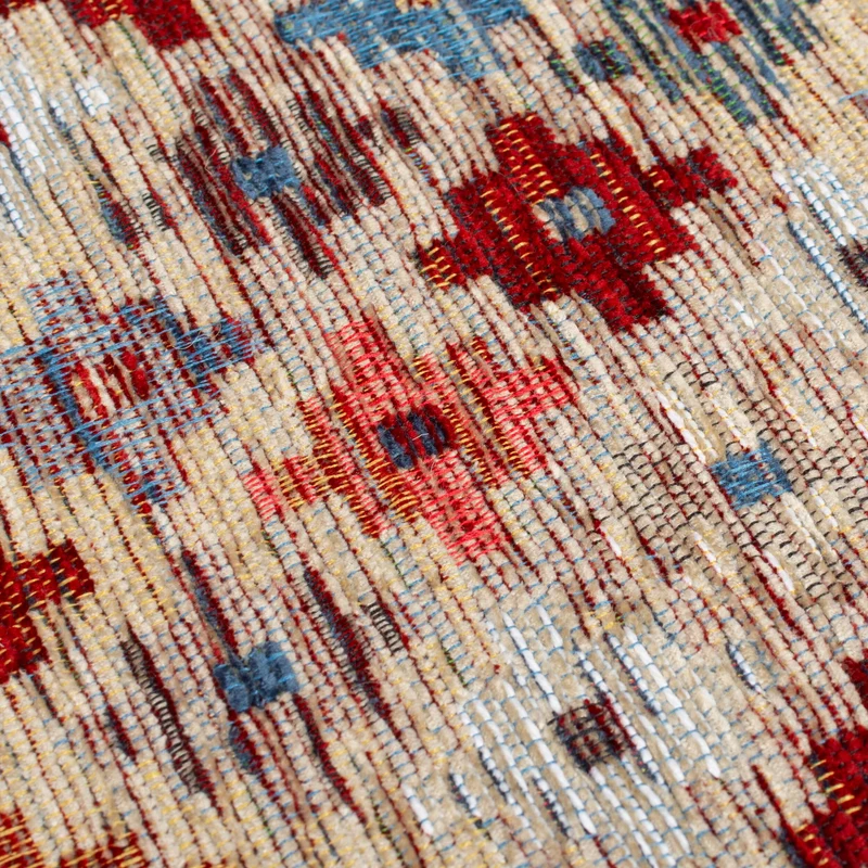 Flachgewebe-Teppich Rauten-Chenille · 52 % Acryl · gewebt