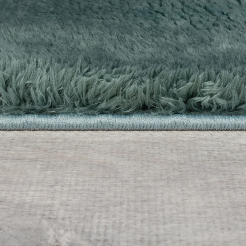 Hochflor-Teppich Kunstfell-Woll-Look · 100 % Polyester · 30 mm