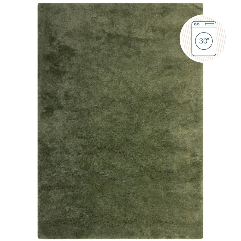 Hochflor-Teppich Kunstfell-Woll-Look · 100 % Polyester · 30 mm