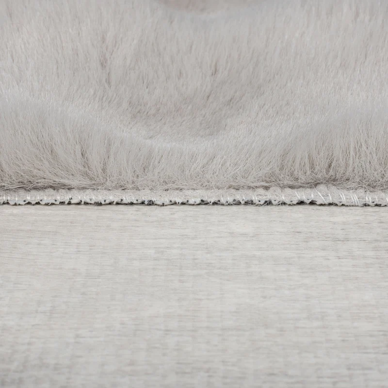 Hochflor-Teppich Kunstfell Waffelstruktur · 100 % Polyester · 35 mm