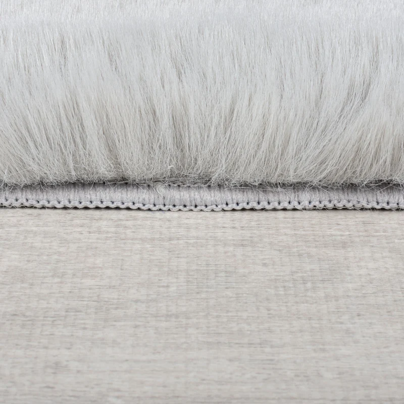 Hochflor Teppich Unifarben, Schlafzimmer
