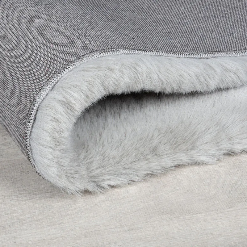 Hochflor Teppich Unifarben, Schlafzimmer