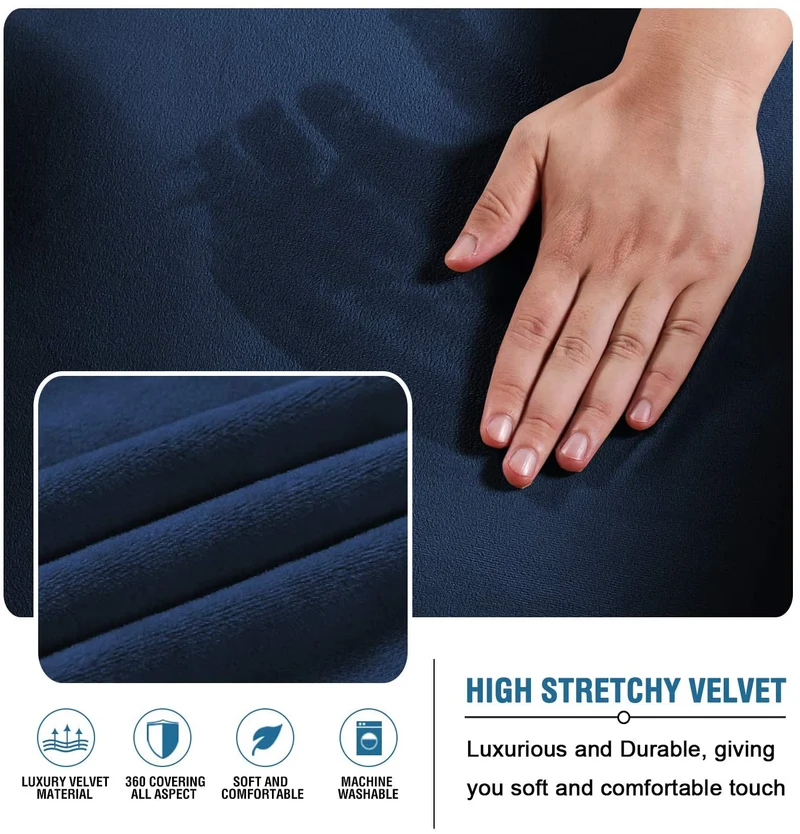 Armlose Futon-Sofa-Stretch-Bezüge