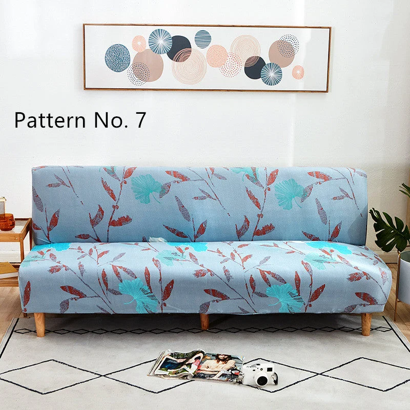 Armlose Futon Stretch Sofa Schonbezüge (16 verschiedene Muster zur Auswahl)
