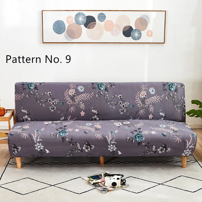 Armlose Futon Stretch Sofa Schonbezüge (16 verschiedene Muster zur Auswahl)