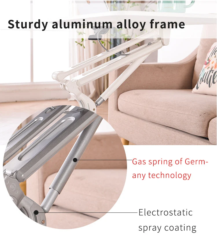 Pneumatische einbeinige Sitz-Steh-Schreibtisch höhenverstellbare Workstation