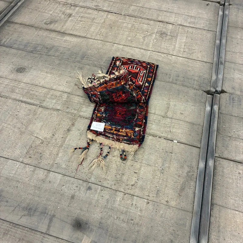 Orientalischer Läufer Brücke Wandbehang Kleinteppich Bunt Teppich Gebraucht