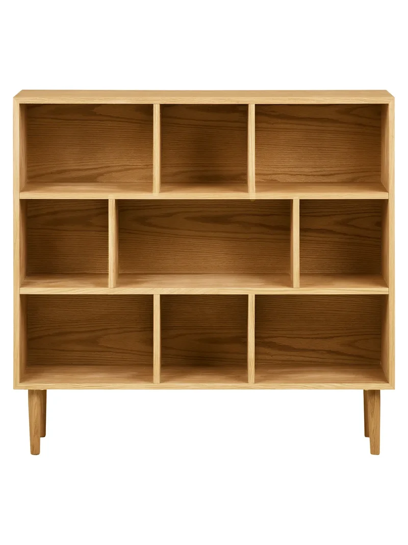 Oshawa Bücherschrank MDF/Eichenfurnier, natur