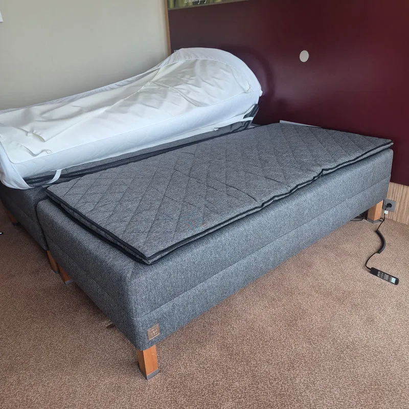 YouBed 100x200 Premium-Hotelbett Härtegrad elektrisch individuell einstellbar