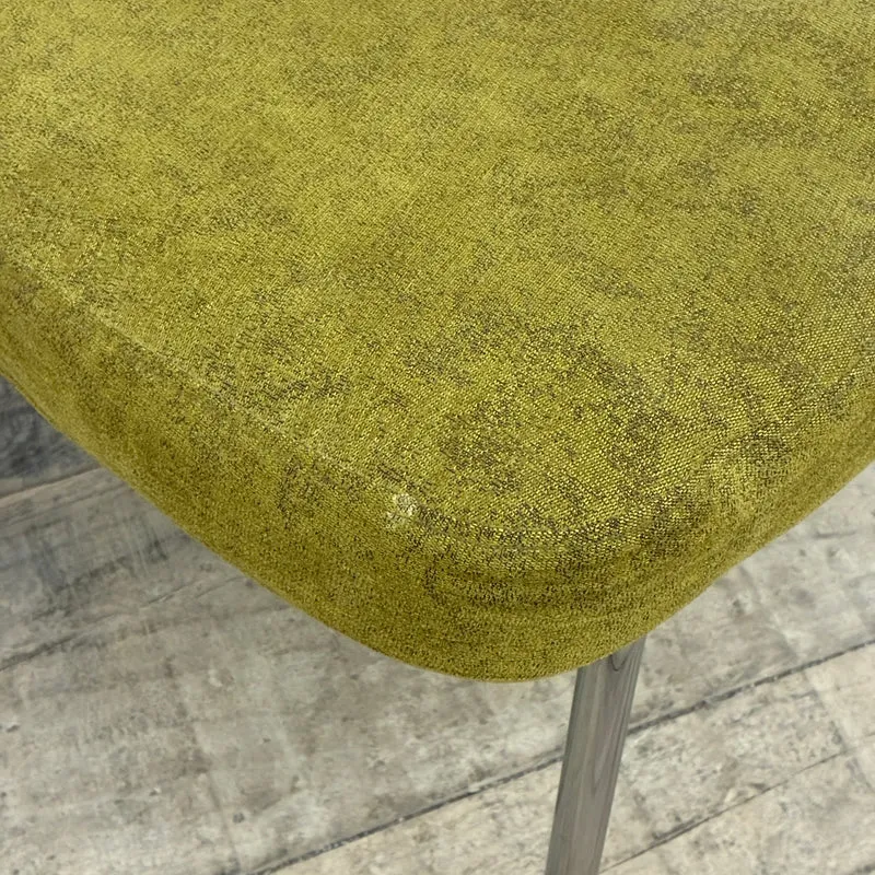 Corinto Loungesessel Grün Chrom Sessel Stuhl Gebraucht
