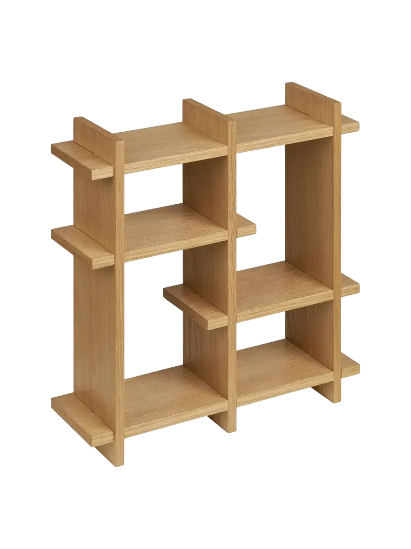 Olsberg Wandregal MDF/Eichenfurnier, natur