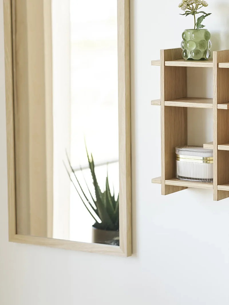 Olsberg Wandregal MDF/Eichenfurnier, natur