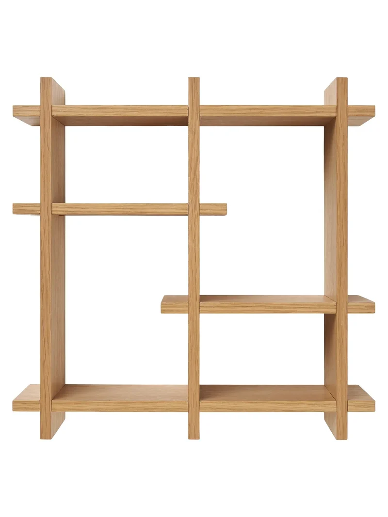 Olsberg Wandregal MDF/Eichenfurnier, natur