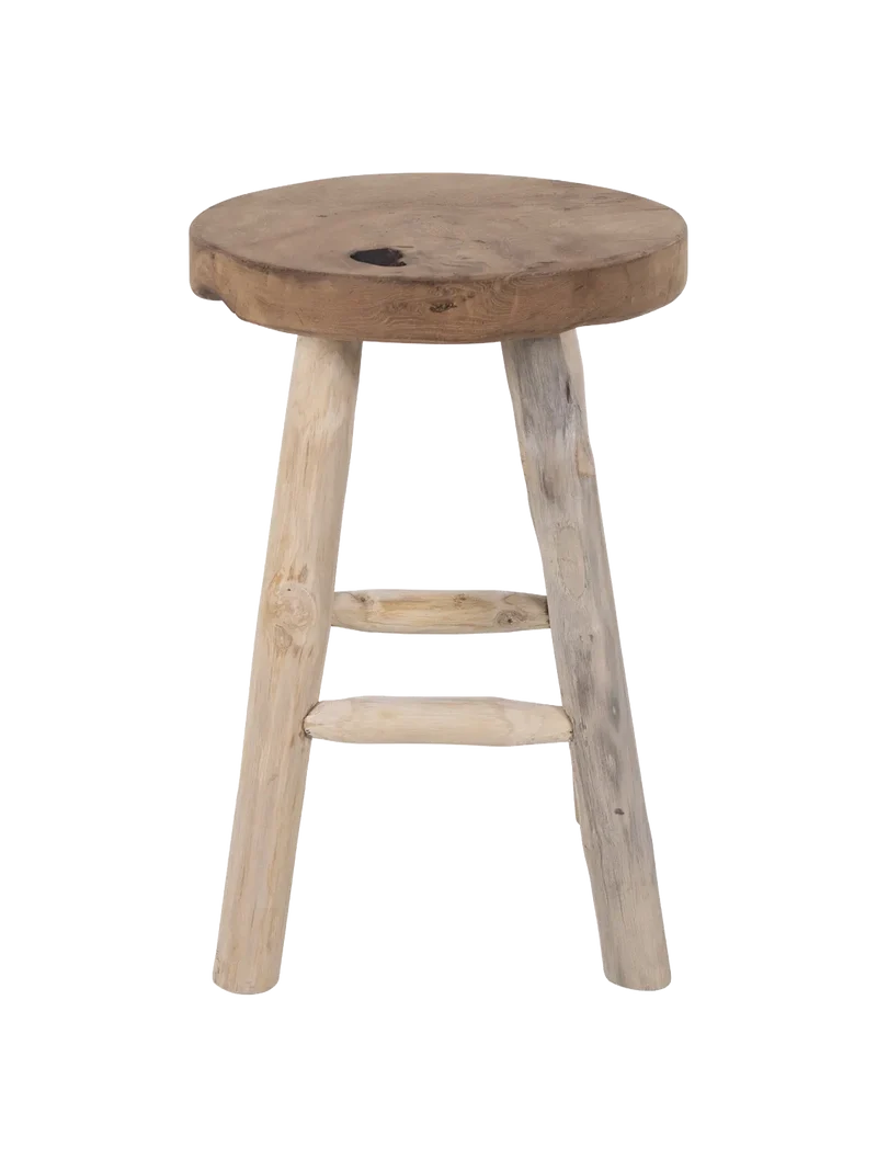 Badia Hocker Teakholz, natur