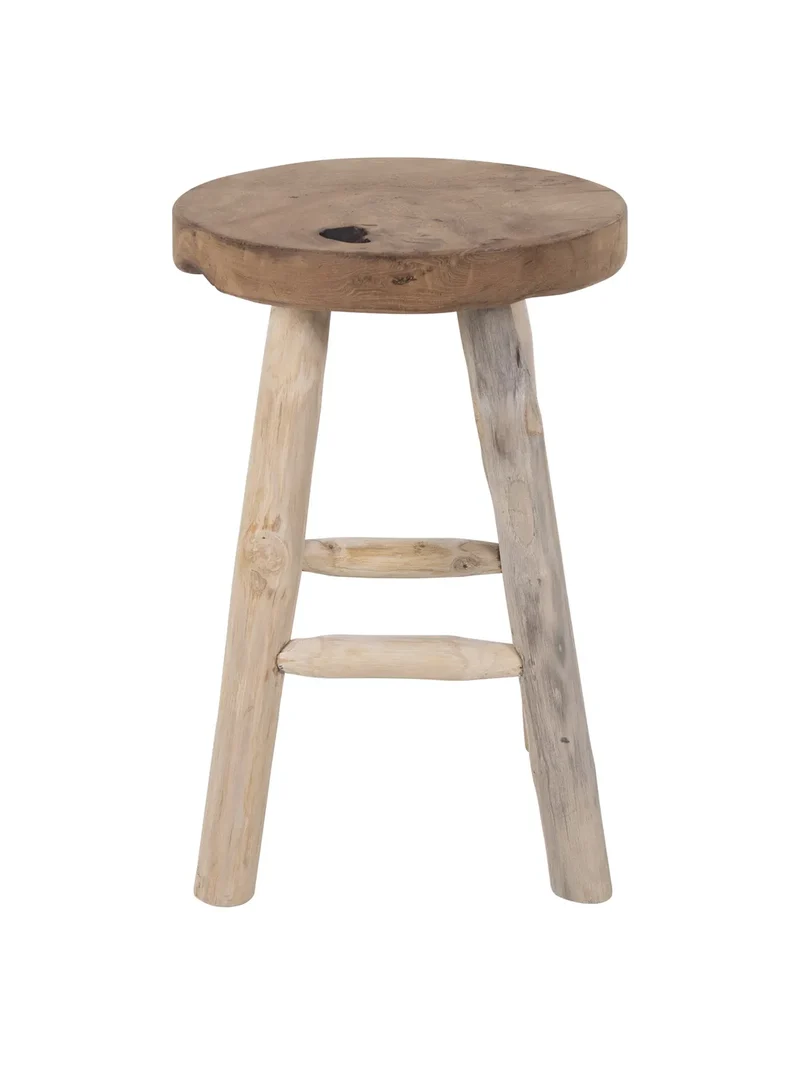 Badia Hocker Teakholz, natur