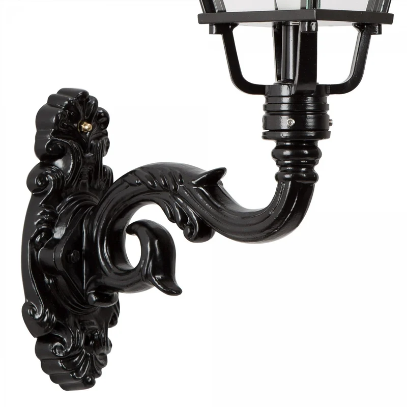 Casa Padrino Jugendstil Außenwandleuchte 25 x 42 x H. 87 cm - Verschiedene Farben - Nostalgische Wetterfeste Außenleuchte