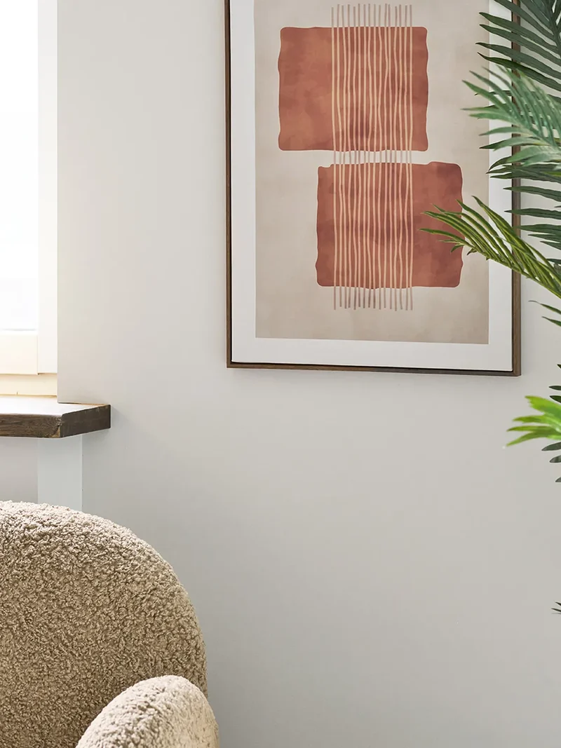 Mina Leinwandbild No. 2, beige/braun