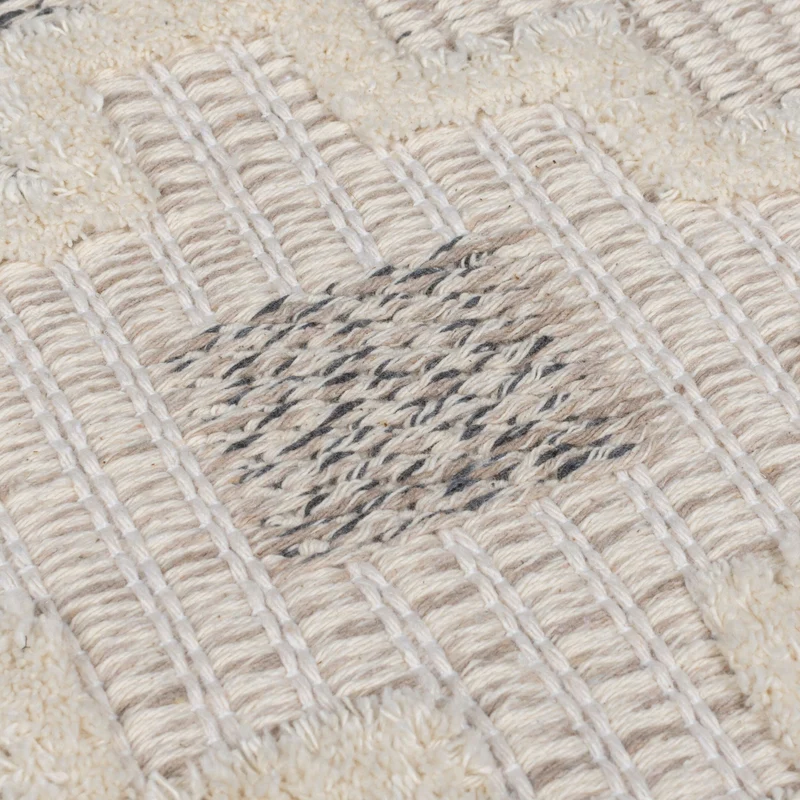 Waschbarer Teppich Kreuzornament Muster, Geometrisch, Küche schmutzabweisend