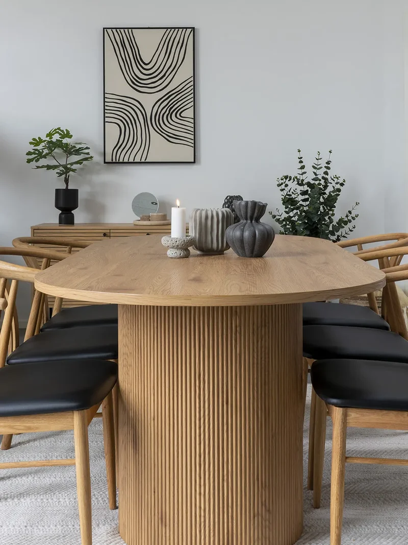 Lipari Leinwandbild, schwarz/beige