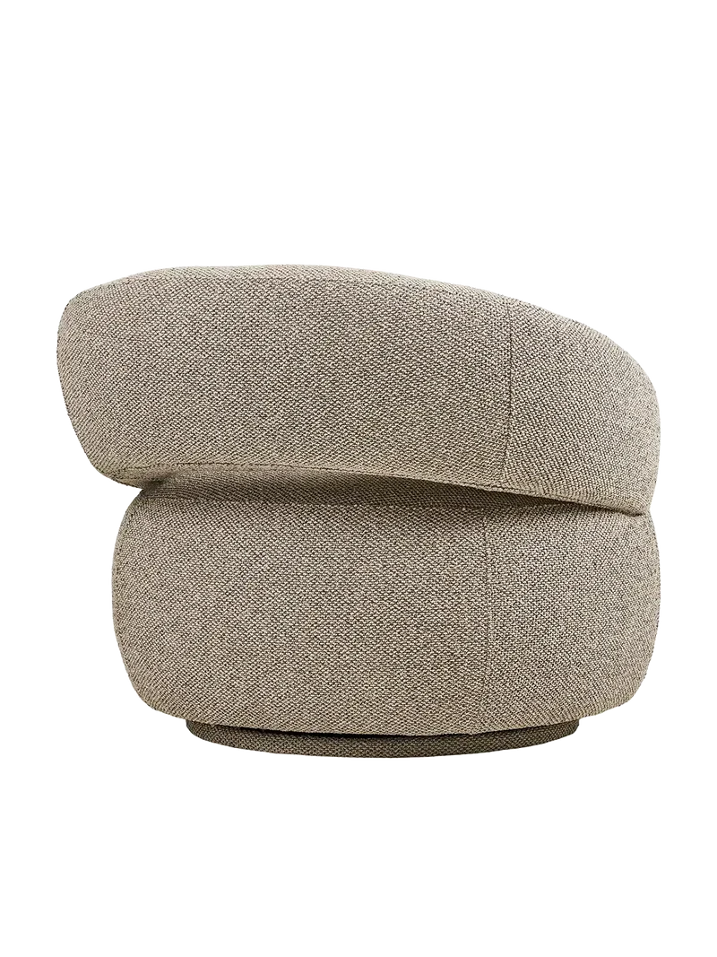 Sion Loungesessel sand, mit Drehfunktion