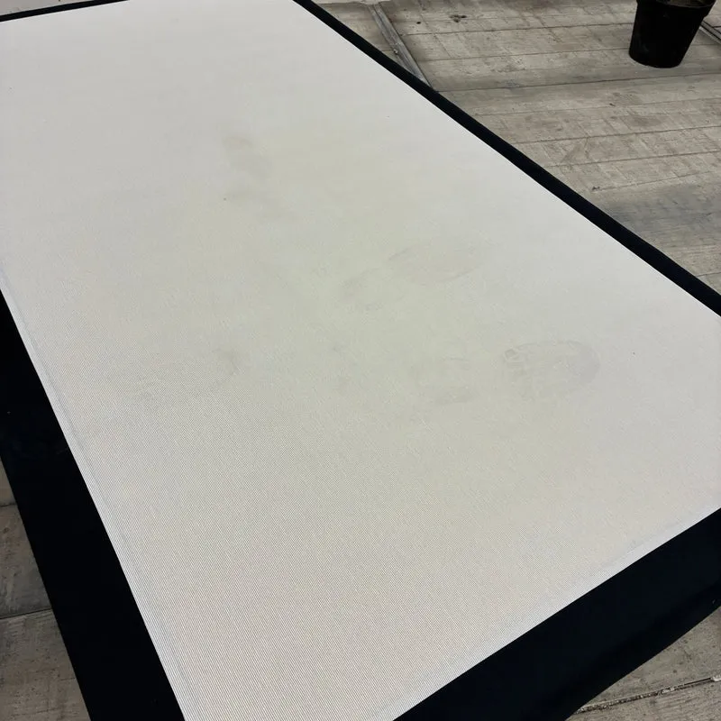 Boxspringbett Bettgestell 110x200 Einzelbett Schwarz Weiß Bett Gebraucht