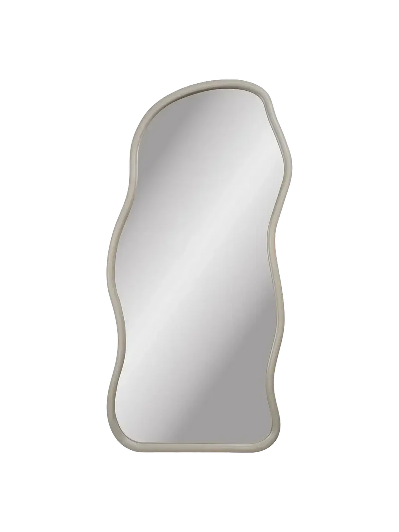 Bega Spiegel organische Form, beige
