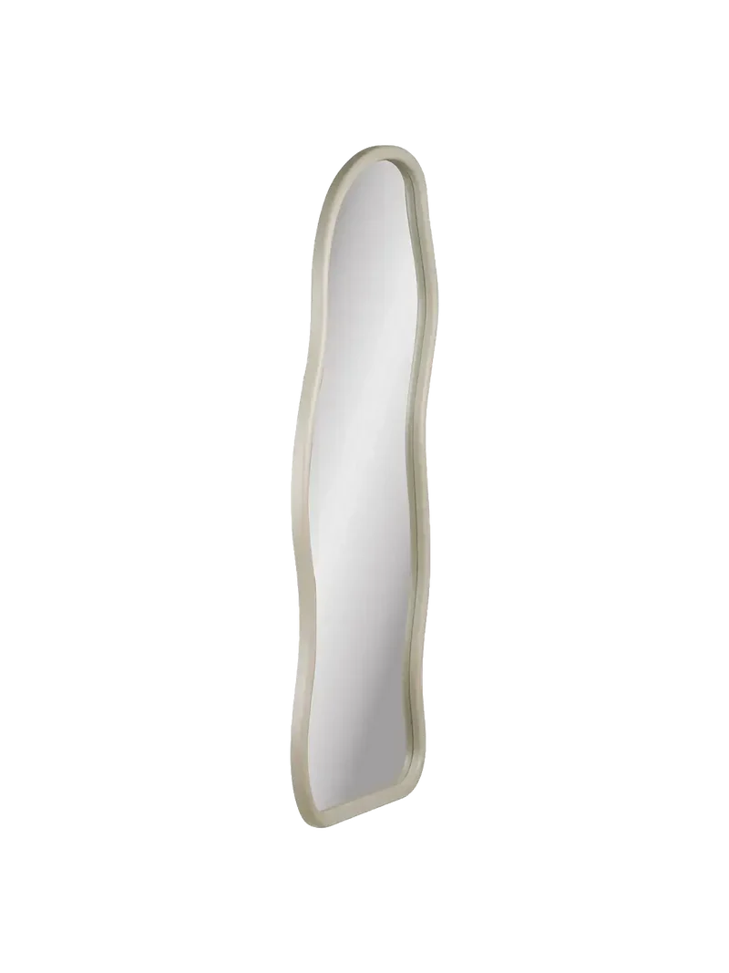 Bega Spiegel organische Form, beige