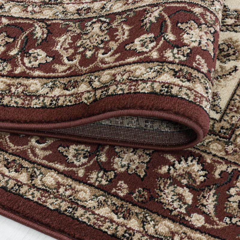 Kurzflor-Teppich Boho Ornament – Waschbar & Strapazierfähig | Saugroboter-geeignet