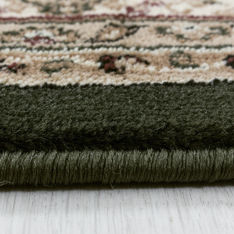 Kurzflor-Teppich Boho Vintage – Waschbar & Strapazierfähig | Heatset-Veredelung für Wolloptik