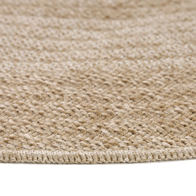 Outdoor-Teppich mit Konzentrischen Kreisen – Waschbar, Minimalistisch & Wetterfest