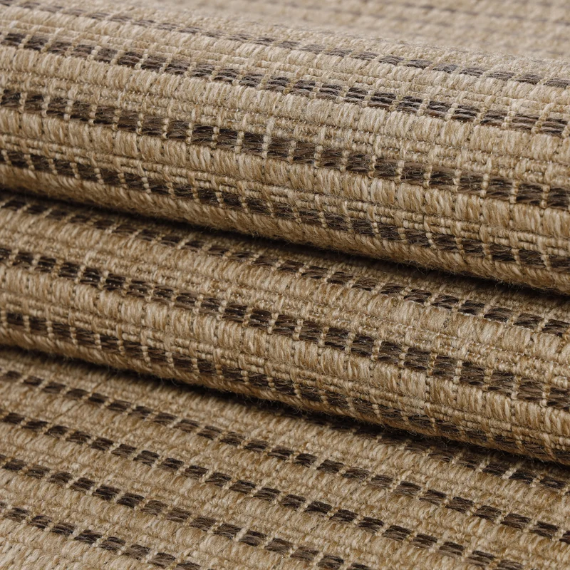 Outdoor-Teppich Feinstrick-Struktur – Waschbar | Dezente Weboptik für Terrasse