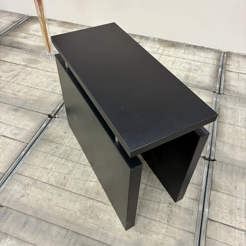 Schreibtisch Anbauelement Sideboard Schrankmodul Schwarz Gebraucht