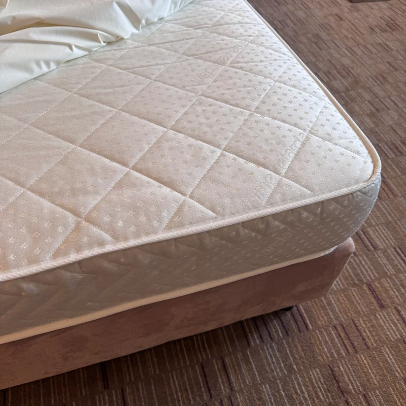 Boxspringbett Altrosa 180x200 Velours Inkl Federkern Matratze Bett Gebraucht