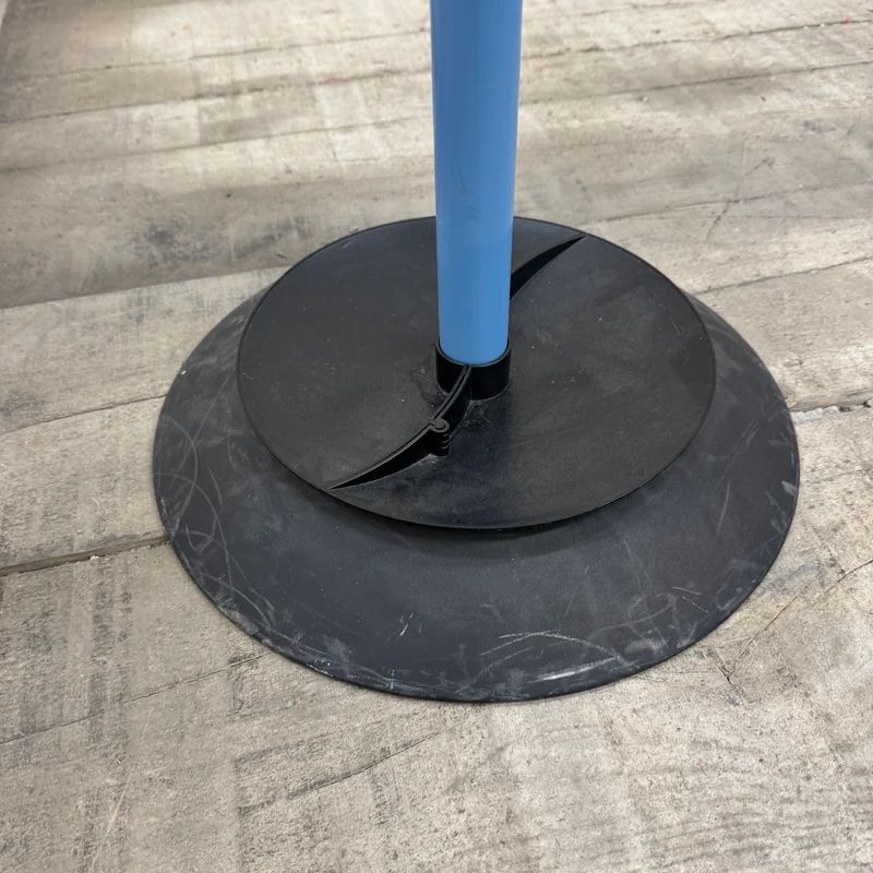 Garderobenständer Standgarderobe Blau Schwarz Holzknöpfe Schirmständer Gebraucht