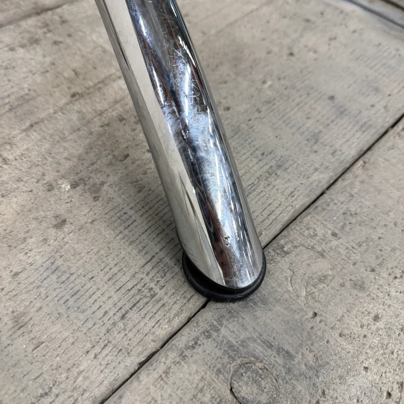 Stehtisch Rundtisch Rund Ahorn Chrom Metallgestell Büro Tisch Gebraucht