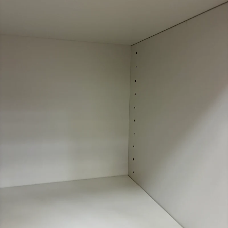 FM Schiebetürenschrank Weiß 100x80 Holz mit Schiebetüren Highboard Gebraucht