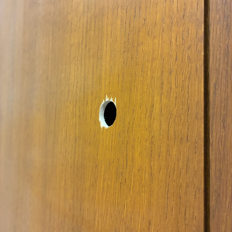 Offener Garderobenschrank Garderobenanlage Eiche Mit Nummern Schrank Gebraucht