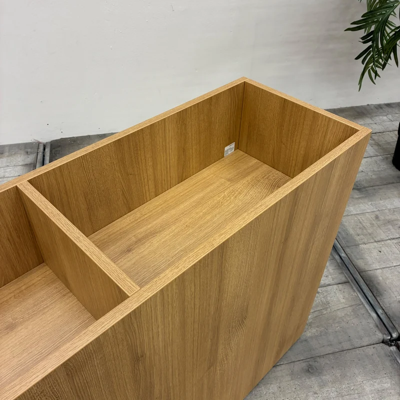WINI Pflanzkübel Raumteiler 120x80 Holz 2 Fächer Blumenkübel Gebraucht