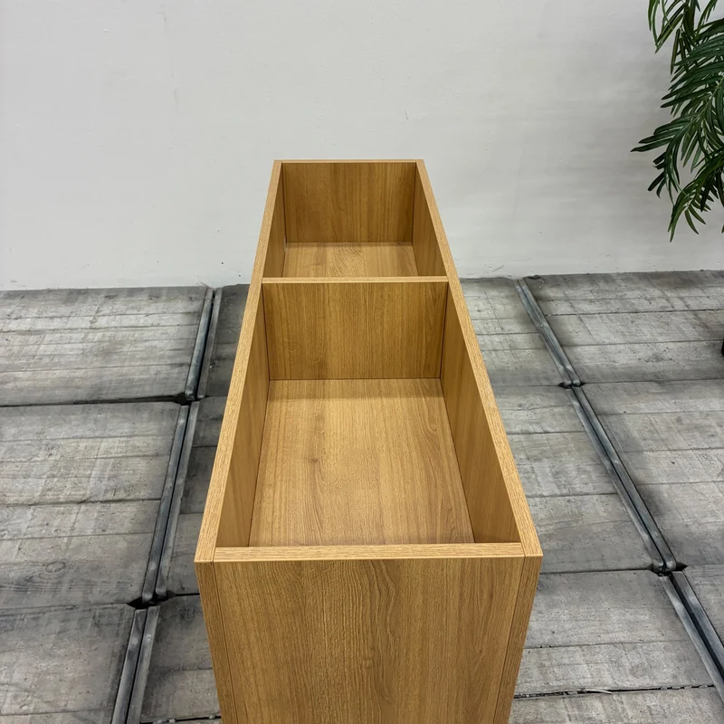 WINI Pflanzkübel Raumteiler 120x80 Holz 2 Fächer Blumenkübel Gebraucht