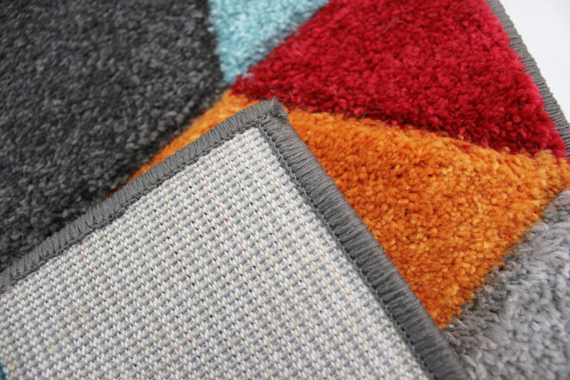 Designteppich Geometrie-Mix · 100 % Polypropylen · 11 mm Mittelflor