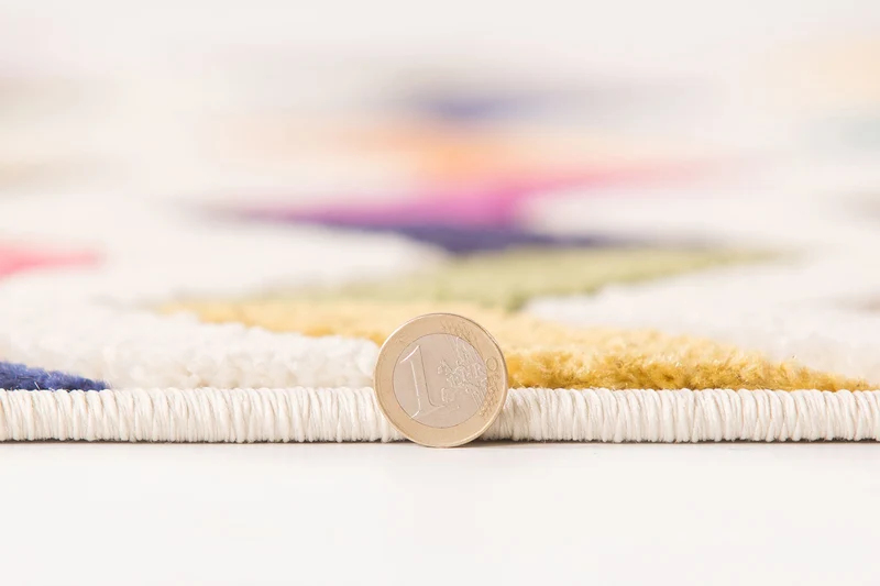 Designteppich Farbstreifen · 100 % Polypropylen · 11 mm Mittelflor