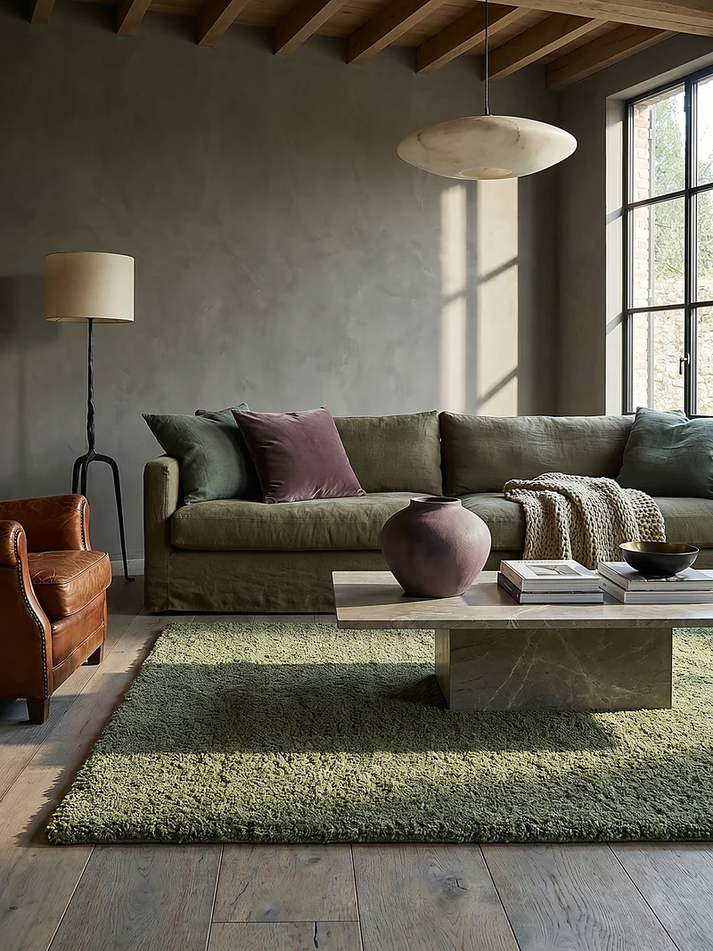 Teppich Hochflor Shaggy-Design, teddyweich