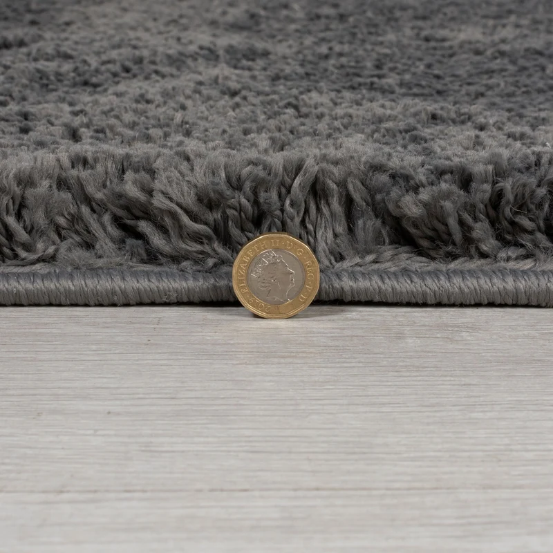 Teppich Hochflor Shaggy-Design, teddyweich