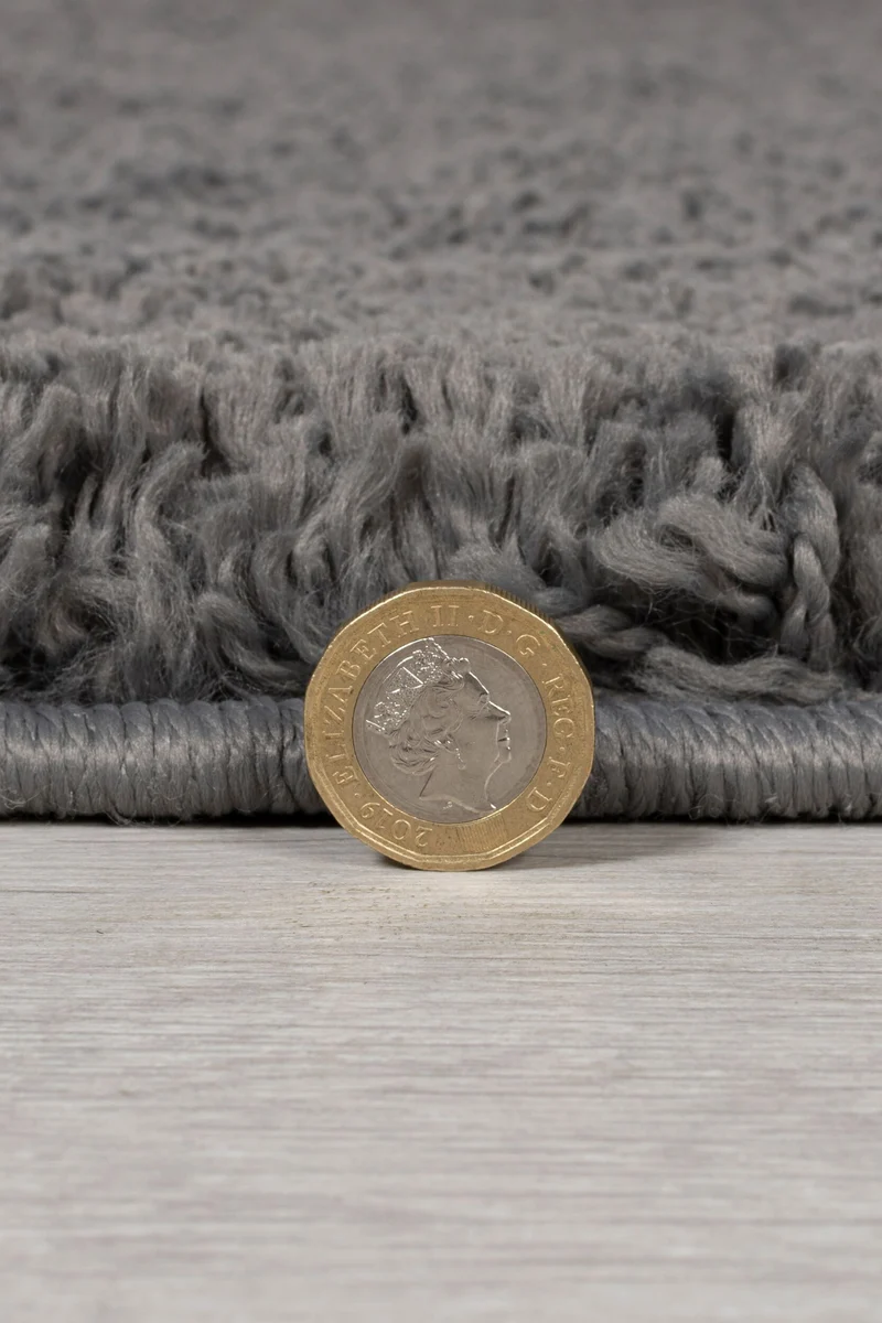 Teppich Hochflor Shaggy-Design, teddyweich