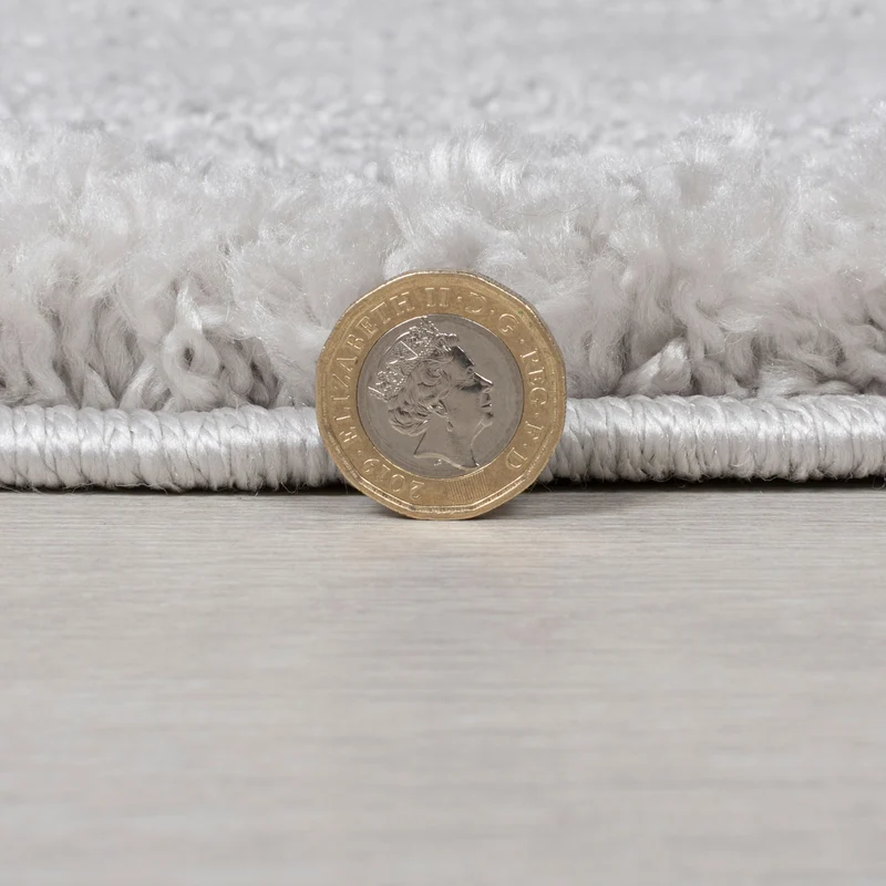 Teppich Hochflor Shaggy-Design, teddyweich