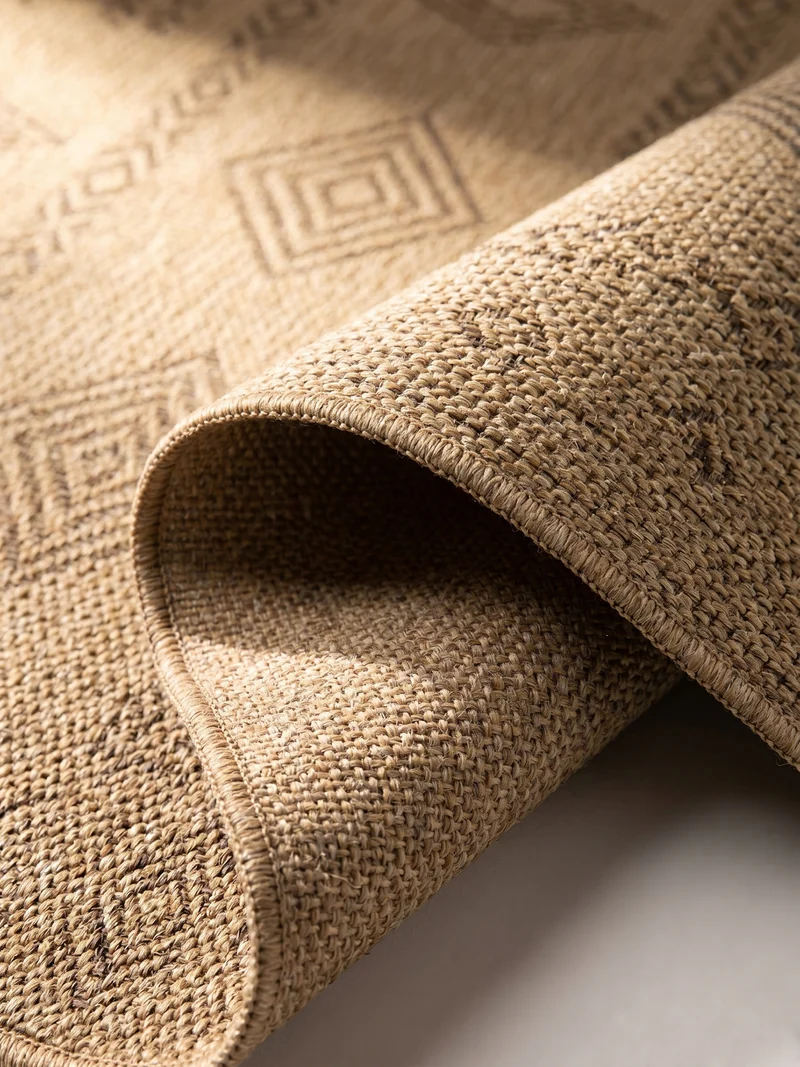 Outdoor-Teppich Sisal-Optik – Waschbar, Natürlich & Robust für Balkon
