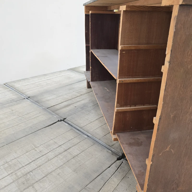 Antikes Sideboard Anrichte Massivholz Rustikal Schrank Vintage Gebraucht