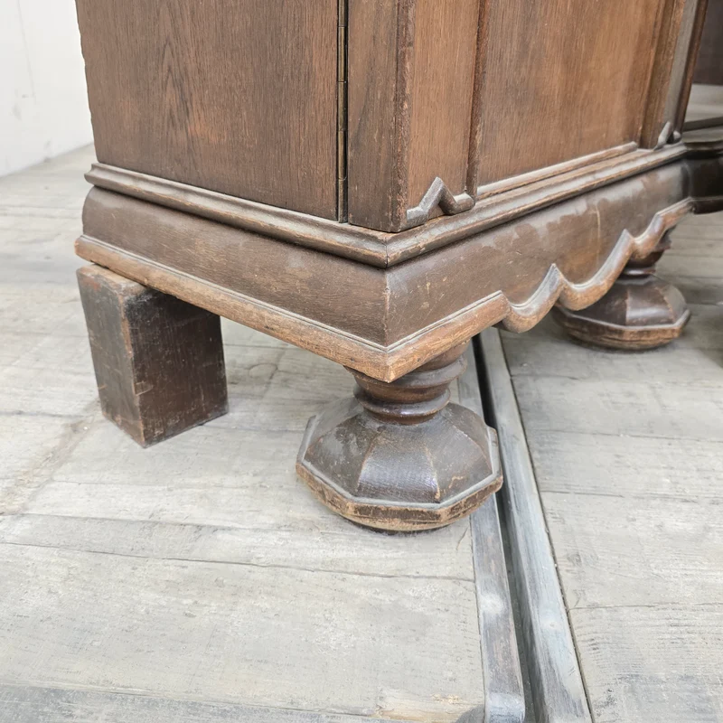 Antikes Sideboard Anrichte Massivholz Rustikal Schrank Vintage Gebraucht