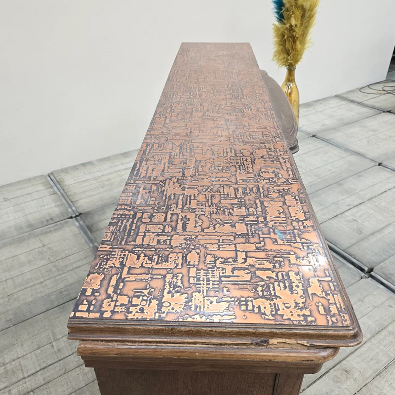 Antikes Sideboard Anrichte Massivholz Rustikal Schrank Vintage Gebraucht